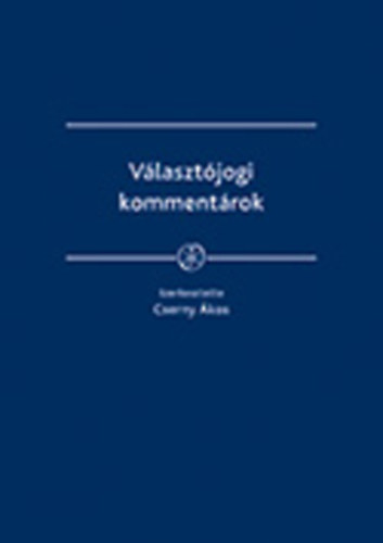 Vlasztjogi kommentrok