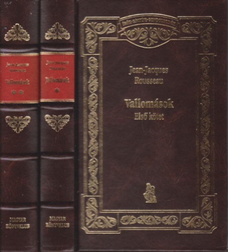 Jean-Jacques Rousseau - Vallomsok I-II. (Rousseau)