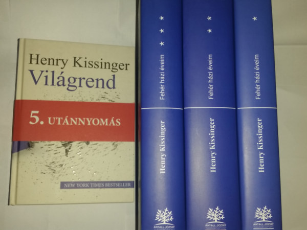 Henry Kissinger Kissinger - Kissinger kt alapmve egytt Vilgrend+Fehr hzi veim 1-3.