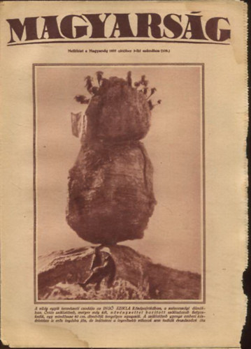 Magyarság - Melléklet a Magyarság 1937 október 3-iki számához (109.)