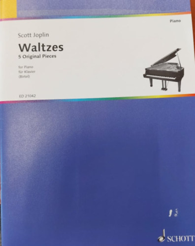 Scott Joplin - Waltzes, 5 Original Pieces