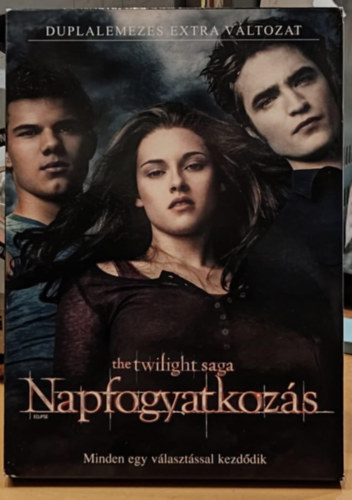 Kristen Stewart, Robert Pattinson David Slade - Napfogyatkoz�s (Duplalemezes, Extra v�ltozat)(2 DVD, tok, + pap�r tok)