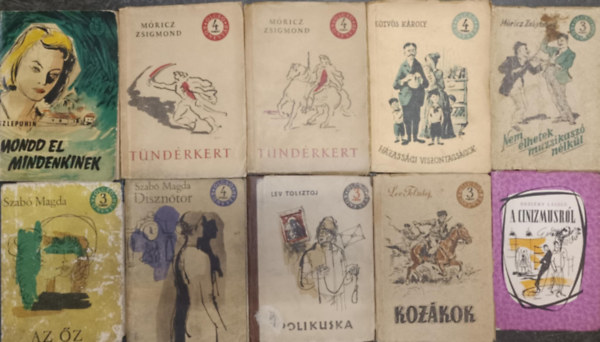 Magda Szab�, Dezs�ry L�szl�:, M�ricz Zsigmond, Jurij Szlepuhin, E�tv�s K�roly Lev Tolsztoj - Vil�girodalmi k�nyvcsomag