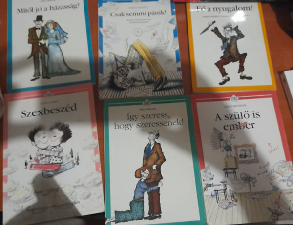 Shirley Trickett, David Cohen Paul Hauck - 6 db H�tk�znapi pszichol�gia k�nyv: Mit�l j� a h�zass�g,Szexbesz�d,Csak semmi p�nik, F� a nyugalom, A sz�l� is ember, �gy szeress, hogy szeressenek