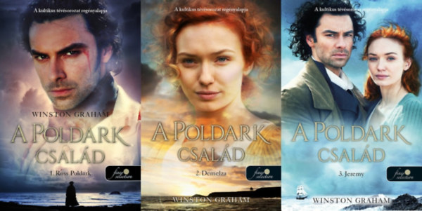 Winston Graham - A Poldark csal�d sorozat 1-3. (Ross Poldark, Demelza, Jeremy)