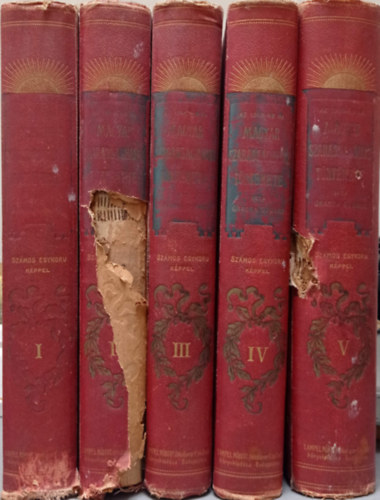 Gracza Gyrgy - Az 1848-49-iki magyar szabadsgharcz trtnete I-V.