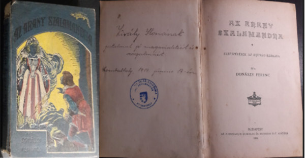 Donszy Ferenc - Az arany szalamandra