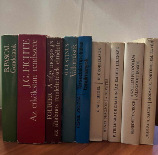 10 db filoz�fia t�m�j� k�nyv