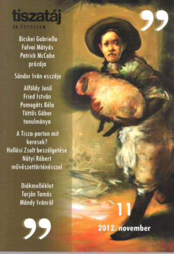 Orcsik Roland, T�th �kos Annus G�bor - Tiszat�j 66. �vf. 11.sz�m 2012. november