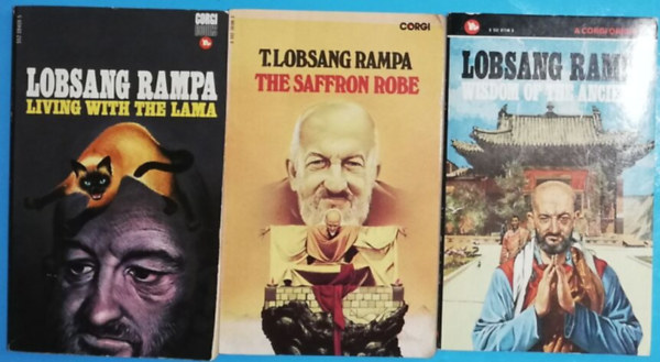 Lobsang Rampa - 3db L.Rampa-k�tet: Living with the Lama + The Saffron Robe + Wisdom of the ancients