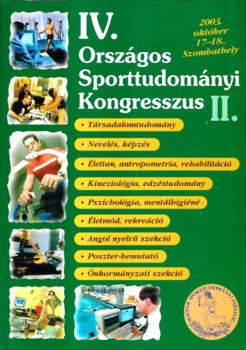 Mnus Tams - IV. Orszgos Sporttudomnyi Kongresszus II.
