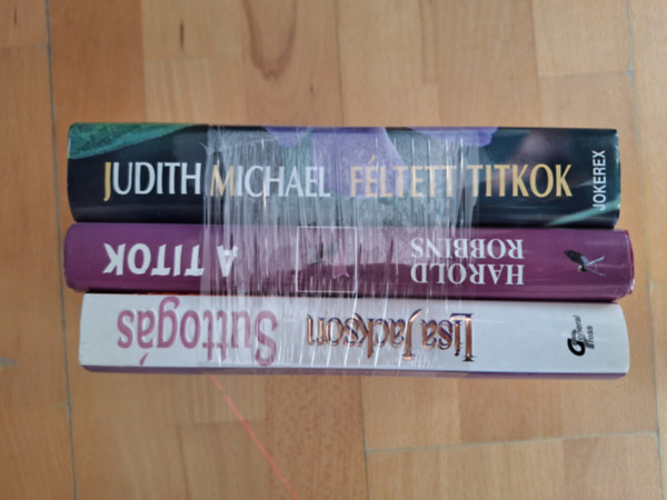 Harold Robbins, Judith Michael Lisa Jackson - 3 Romantikus könyv