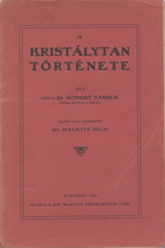 Dr. Schmidt Sndor - A kristlytan trtnete