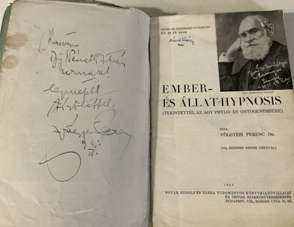 V�lgyesi Ferenc Dr. - Ember- �s �llat-hypnosis - DEDIK�LT