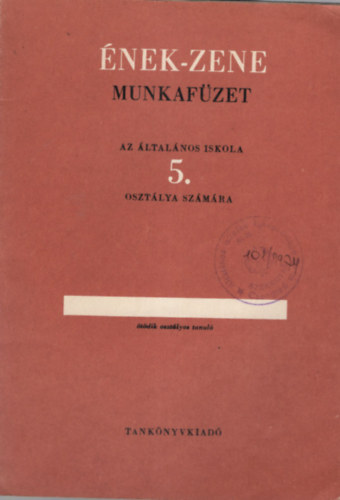 Petneki Jen Lugossy Magda - nek-zene  munkafzet az ltalnos iskola 5. osztlya szmra