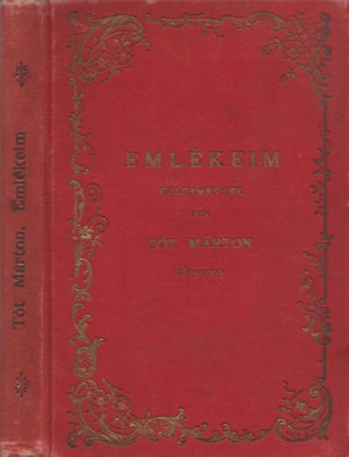 Tt Mrton - Emlkeim - kltemnyek 1855-1903