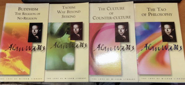 Alan Watts - 4 db Alan Watts: Buddhism: The Religion of No-Religion; Taoism: Way Beyond Seeking; The Culture of Counter-Culture; The Tao of Philosophy (The Love of Wisdom Library)