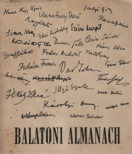 Balatoni almanach (versek a Balatonr�l)- facsimile