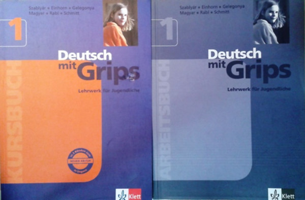 Szablyár-Einhorn-Gelegonya - Deutsch Mit Grips 1. Kursbuch + Arbeitbuch