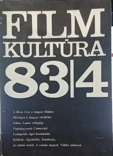Filmkult�ra 1983/4