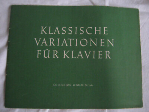 Klassische variationen für klavier