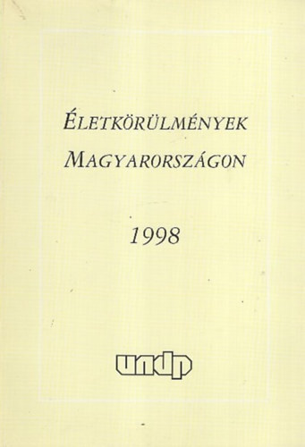 Életkörülmények Magyarországon 1998