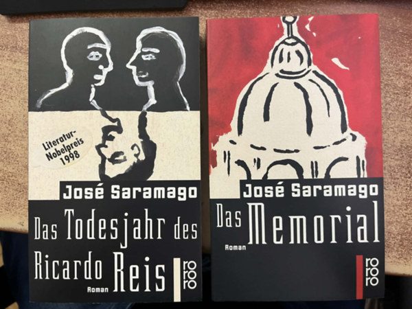 Jos� Saramago - Das Memorial + Das Todesjahr des Ricardo Reis