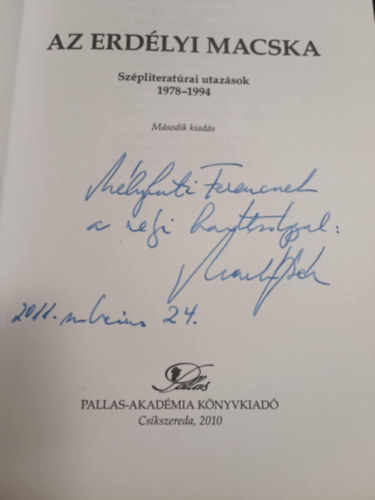 Mark� B�la - Az erd�lyi macska