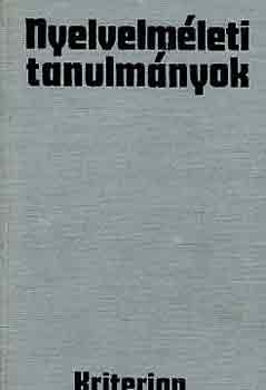 P�ntek J�nos-Teiszler P�l - Nyelvelm�leti tanulm�nyok