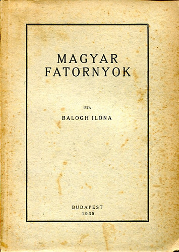 Balogh Ilona - Magyar Fatornyok. 50 fotóval.