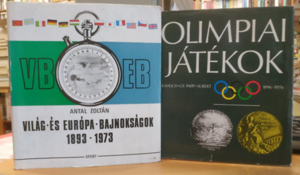 Kahlich Endre, Papp Lszl Gy., Subert Zoltn Antal Zoltn - 2 db Olimpiai jtkok + Vilg- s Eurpa bajnoksgok 1893-1973