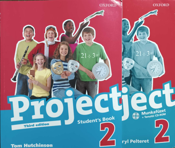 Tom Hutchinson - Project 2 Student's Book + Munkafzet + CD - 3rd edition