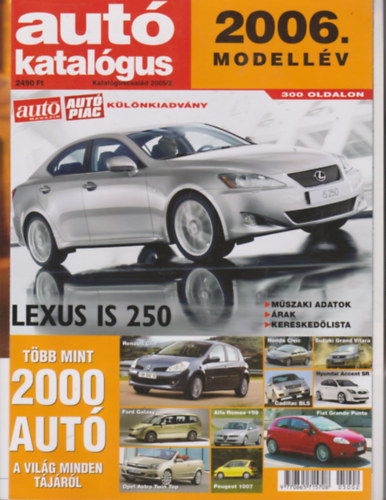 Autkatalgus (Katalguscsald 2005/2 - 2006-os modellv - Klnkiadvny 300 oldalon)