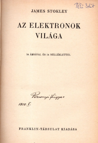 J.Stokley - Az elektronok vilga (Stokley)
