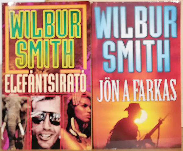 Wilbur Smith - Jn a farkas - Elefntsirat (2 db knyv)