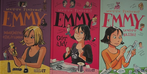 Mette Finderup - EMMY könyvcsomag (3 kötet )
