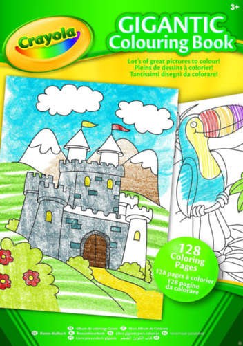 Gigantic coloring book