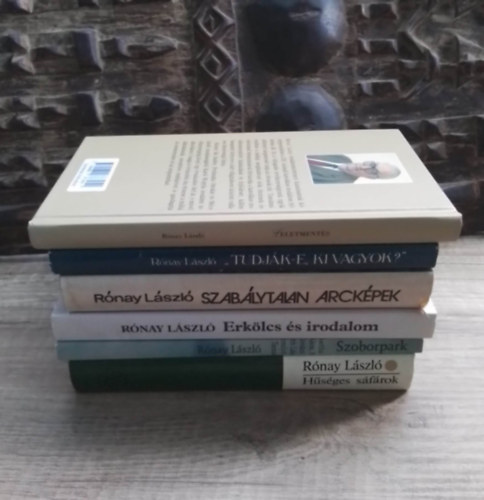 Rónay László - Rónay László könyvcsomag (6db) Életmentés - katolikus költők a XX. században, "tudják-e ki vagyok?", Szabálytalan arcképek, Erkölcs és irodalom - a magyar irodalom rövid története, Szoborpark, Hűséges sáfárok