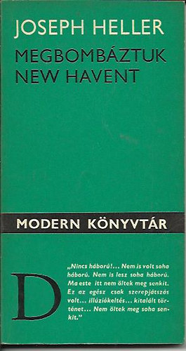 Joseph Heller - Megbombztuk New Havent (modern knyvtr)