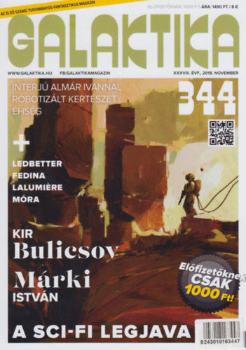 Galaktika Magazin 344. szm - 2018. november