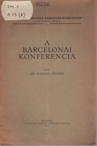 Dr. Hajnal Henrik - A barcelonai konferencia