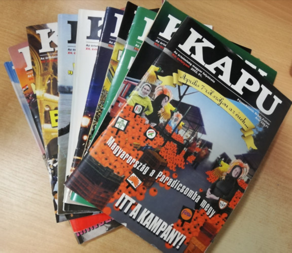 Kapu (Független kulturális és közéleti folyóirat) 2002. 1-12. szám (teljes évf.)