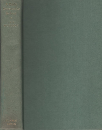 Iris Murdoch - A Fairly Honourable Defeat