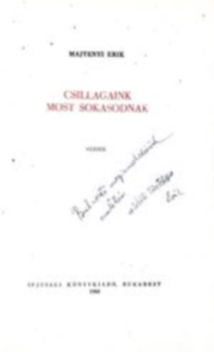 Majtnyi Erik - Csillagaink most sokasodnak