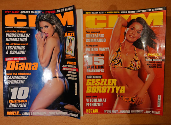 2 db CKM magazin: 2003. augusztus, 2004. febru�r