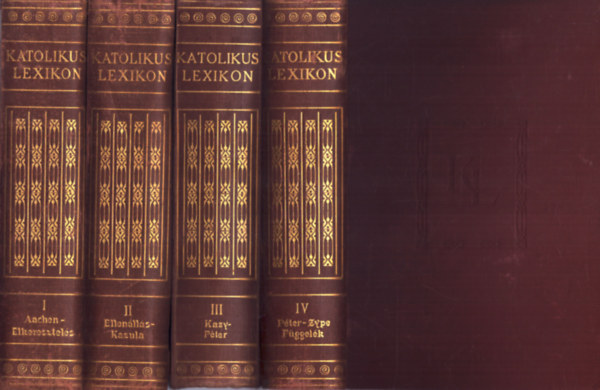 Bangha Béla S. J. (Szerk.) - Katolikus lexikon I-IV.