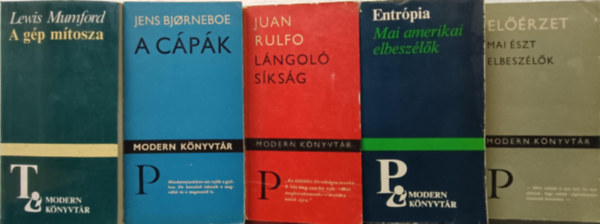 Jens Bjorneboe, Lewis Mumford Juan Rulfo - Modern k�nyvt�r k�nyvcsomag