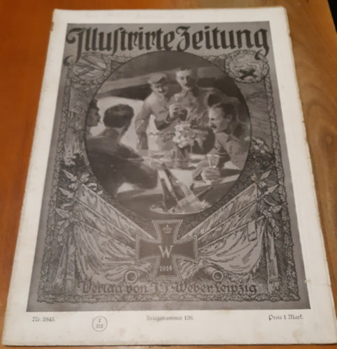 Illustrirte Zeitung : Leipzig, Berlin, Wien, Budapest, New York. Nr. 3845. 148. Band. 3. März 1917. Kriegsnummer 136