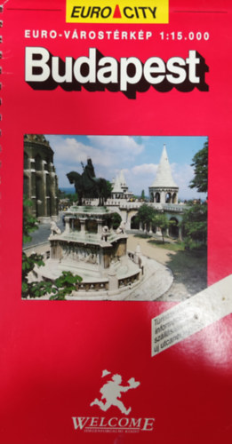 Euro-v�rost�rk�p 1:15.000- Budapest