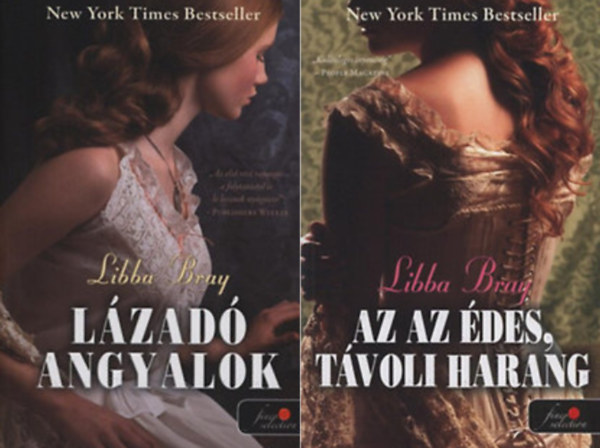 Libba Bray - 2 db Libba Bray k�nyv: Rettent� gy�ny�r�s�g + L�zad� angyalok